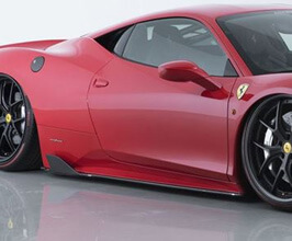AIMGAIN Side Under Fins (Dry Carbon Fiber) for Ferrari 458 Italia