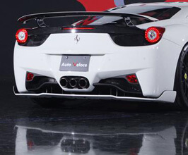 Auto Veloce SVR Super Veloce Racing Rear Lip Spoiler for Ferrari 458