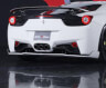 Auto Veloce SVR Super Veloce Racing Rear Lip Spoiler for Ferrari 458 Italia