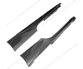 Exotic Car Gear Side Steps (Dry Carbon Fiber) for Ferrari 458