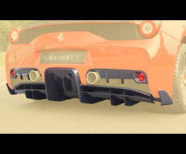 MANSORY Aero Rear Diffuser (Dry Carbon Fiber) for Ferrari 458