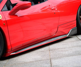 NOBLESSE Aero Side Steps (ABS) for Ferrari 458