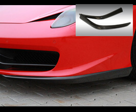 Novitec Front Lip Spoilers (FRP) for Ferrari 458