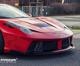 PRIOR Design PD458 Front Bumper (FRP) for Ferrari 458 Italia