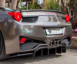 PRIOR Design PD458 Rear Diffuser for PD458 Bumper (FRP) for Ferrari 458