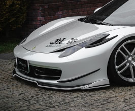 ROWEN World Platinum Aero Front Lip Spoiler for Ferrari 458