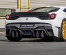 Vorsteiner 458-VX Aero Rear Bumper with Diffuser (Dry Carbon Fiber)