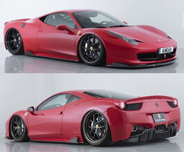 AIMGAIN Sport Aero Under Spoiler Kit (Dry Carbon Fiber) for Ferrari 458 Italia