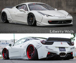 Liberty Walk LB Works Complete Wide Body Lip Kit for Ferrari 458