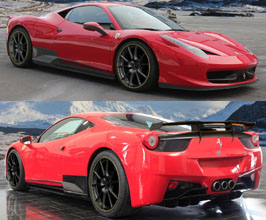 MANSORY Add-On Aero Spoiler Lip Kit (Dry Carbon Fiber) for Ferrari 458 Italia / Spider