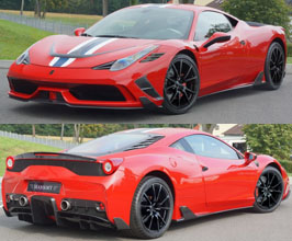 MANSORY Add-On Aero Spoiler Lip Kit (Dry Carbon Fiber) for Ferrari 458