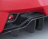 AIMGAIN Rear Fog Trim Covers with Round Fog Lights (Dry Carbon Fiber)