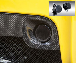 Novitec Rear Fog Lights (Black) for Ferrari 458