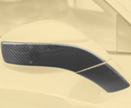 MANSORY Mirror and Mirror Foor Mask (Dry Carbon Fiber) for Ferrari 458