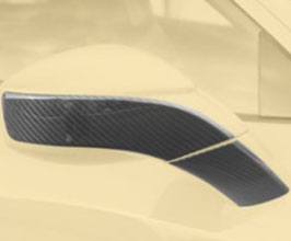 MANSORY Mirror and Mirror Foor Mask (Dry Carbon Fiber) for Ferrari 458 Italia / Spider / Speciale