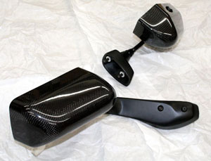 RSD Racing Side Mirrors by Craft Square (Carbon Fiber) for Ferrari 458