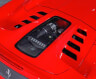 Capristo Engine Bonnet with Glass (Primed Carbon Fiber) for Ferrari 458 Spider