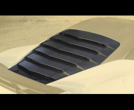 MANSORY Rear Engine Bonnet Cover (Dry Carbon Fiber) for Ferrari 458