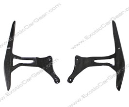 Exotic Car Gear GT Extended Paddle Shifters (Dry Carbon Fiber) for Ferrari 458