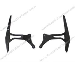 Exotic Car Gear GT Extended Paddle Shifters (Dry Carbon Fiber) for Ferrari 458
