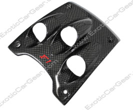 Exotic Car Gear F1 Center Console Trim Panel with F1 Logo (Dry Carbon Fiber) for Ferrari 458