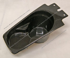Exotic Car Gear Cup Holder Assembly (Dry Carbon Fiber) for Ferrari 458