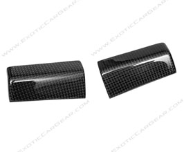 Exotic Car Gear Dash Trim Caps (Dry Carbon Fiber) for Ferrari 458