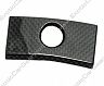 Exotic Car Gear Center Console Switch Panel - Single Hole  (Dry Carbon Fiber)
