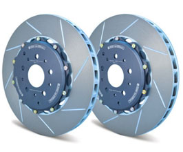 GiroDisc Rotors - Rear (Iron) for Ferrari 458