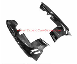 Exotic Car Gear Engine Bay Side Panels (Dry Carbon Fiber) for Ferrari 488