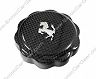 Exotic Car Gear Oil Cap Cover with Horse Logo (Dry Carbon Fiber) for Ferrari 488 (Incl Pista)