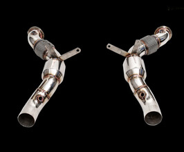 iPE Cat Pipes (Stainless) for Ferrari 488