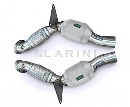 Larini Club Sport 200 CPSI Catalysts (Stainless with Inconel) for Ferrari 488 GTB / GTS / Pista