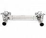 Tubi Style Straight Pipes Exhaust System with Valves (Stainless)