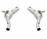 Tubi Style High Flow Cat Bypass Pipes (Stainless) for Ferrari 488 GTB / GTS / Pista