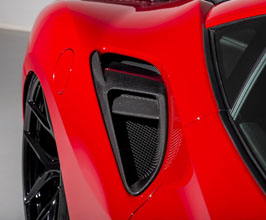 AIMGAIN Side air intakes (Dry Carbon Fiber) for Ferrari 488
