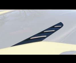 MANSORY Air Outtakes For Engine Bonnet (Dry Carbon Fiber) for Ferrari 488 GTB