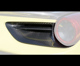 MANSORY Rear Air Outtake Grills (Dry Carbon Fiber) for Ferrari 488 GTB / GTS