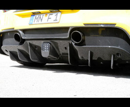 Novitec Rear Diffuser Air Opening Covers (Carbon Fiber) for Ferrari 488