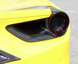 Novitec Rear Side Air Outlets (Carbon Fiber) for Ferrari 488