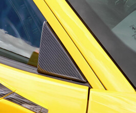 Novitec Side Window Triangle Covers (Carbon Fiber) for Ferrari 488