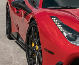 1016 Industries Side Skirts (Carbon Fiber) for Ferrari 488