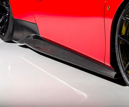 AIMGAIN Side Step Spoilers (Dry Carbon Fiber) for Ferrari 488 GTB