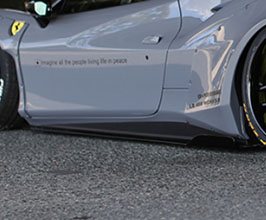 Liberty Walk LB Side Under Spoiler Diffusers for Ferrari 488