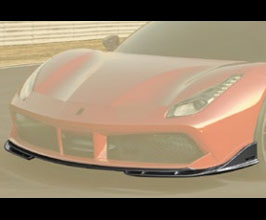 MANSORY Front Lip Spoiler Add-On (Dry Carbon Fiber) for Ferrari 488 GTB / GTS
