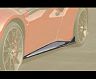 MANSORY Side Skirt Add-Ons (Dry Carbon Fiber) for Ferrari 488 GTB / GTS