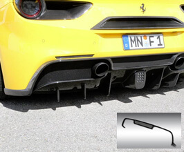 Novitec Aero Add-On for Rear Diffuser for Ferrari 488