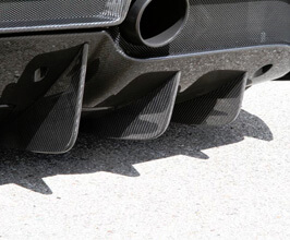 Novitec Aero Rear Diffuser Fins (Carbon Fiber) for Ferrari 488 GTB / GTS