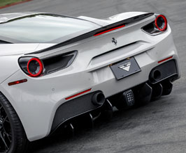 Vorsteiner Aero Rear Diffuser Fins (Dry Carbon Fiber) for Ferrari 488