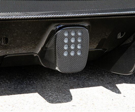 Novitec Rear Fog Light Cover (Carbon Fiber) for Ferrari 488